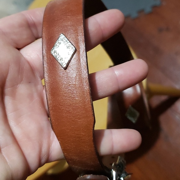 Genuine Leather Womens Size Small Belt Golf Charm - Picture 3 of 3